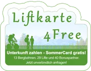 Liftkarte 4 Free St. Johanner Hof
